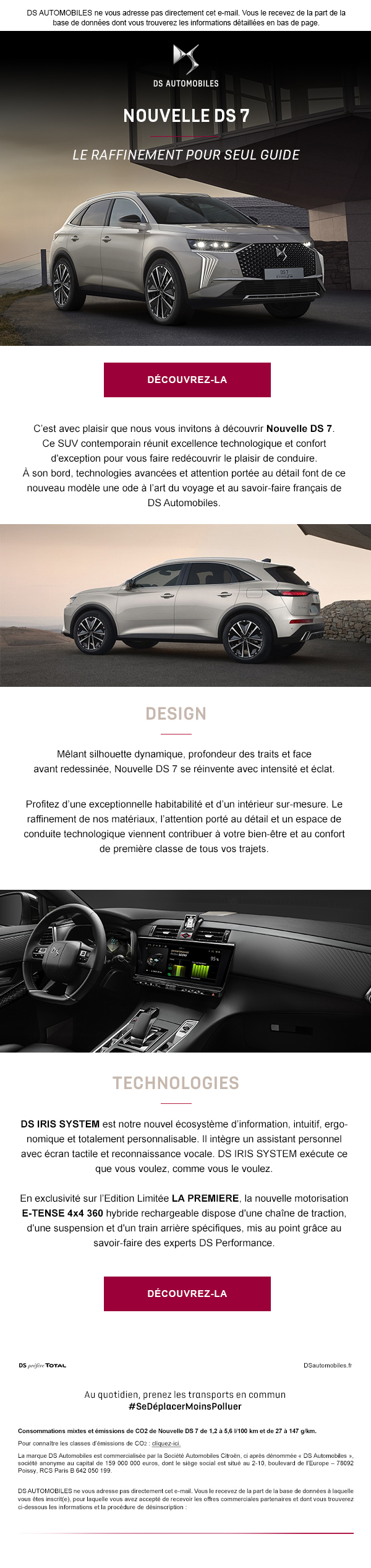 Nouvelle DS 7