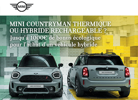 MINI COUNTRYMAN Hybride et thermique