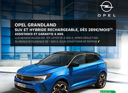 OPEL Grandland hybride rechargeable