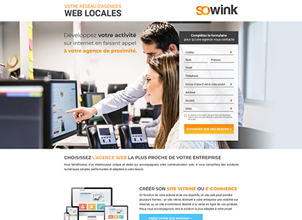 Réseaux d'agence web locales