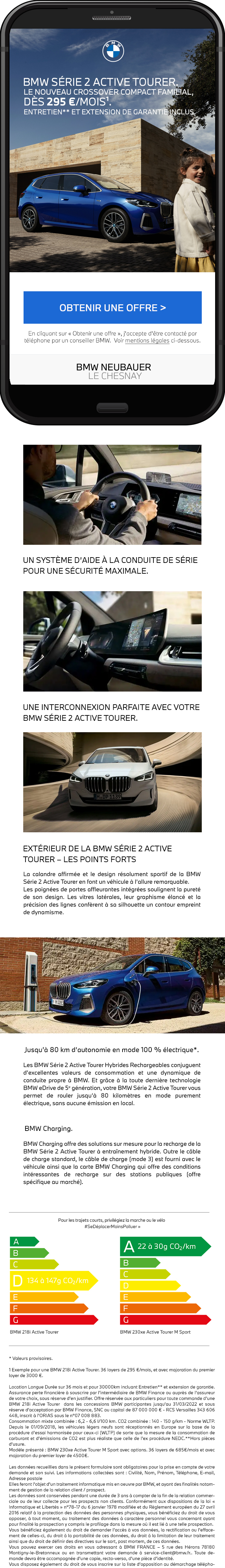 BMW Série 2 Active Tourer