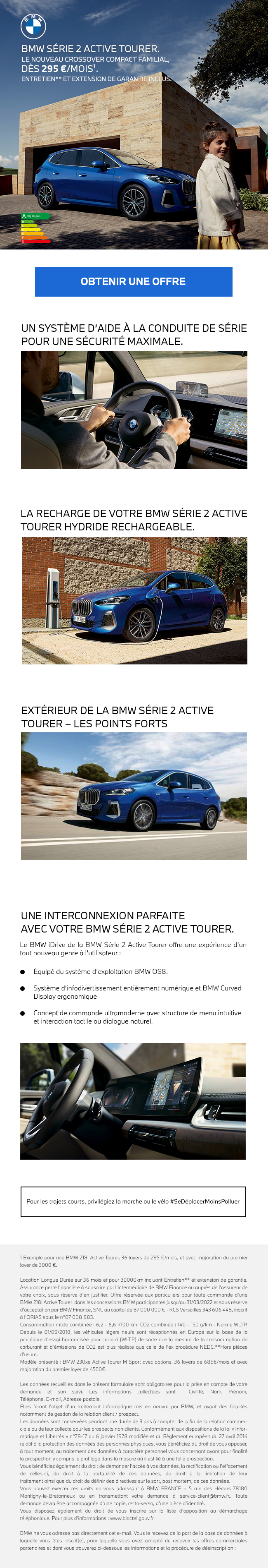 BMW Série 2 Active Tourer