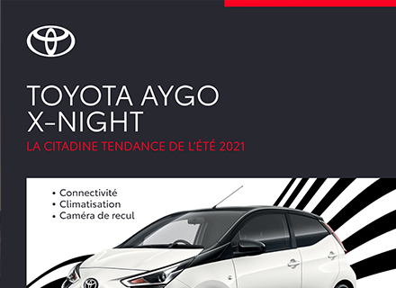 TOYOTA Aygo X-night