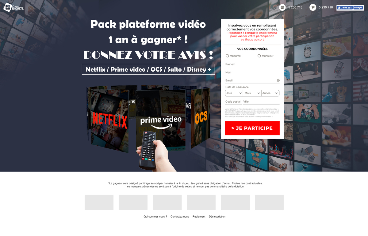 Plateforme vidéo