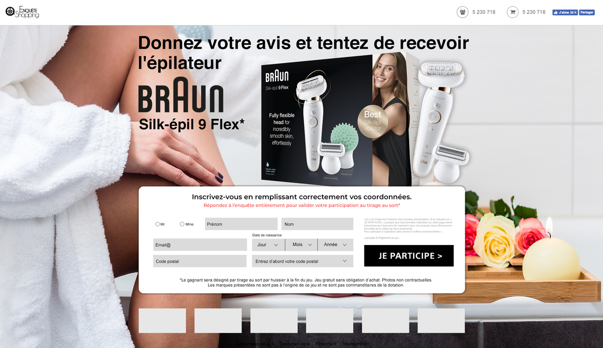 épilateur Braun Silk-épil 9 Flex